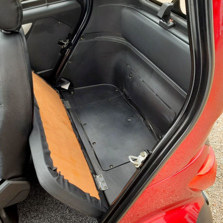 AUTO SANS PERMIS ELECTRIQUE E-PAULINE ROUGE