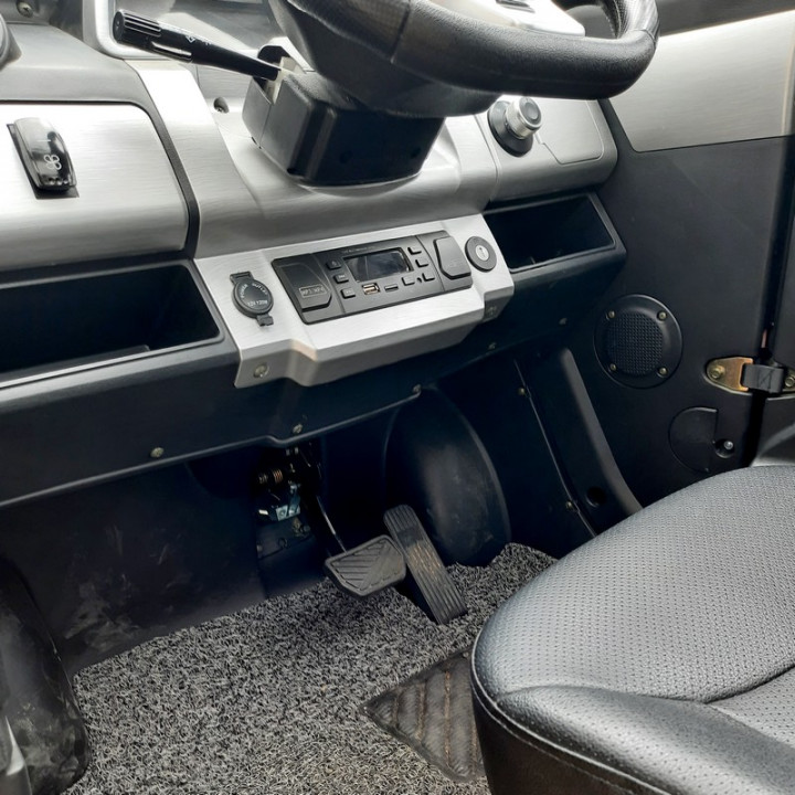 AUTO SANS PERMIS ELECTRIQUE E-PAULINE BLANCHE