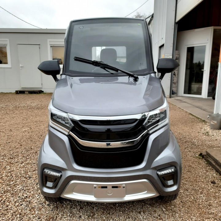 AUTO SANS PERMIS ELECTRIQUE E-PAULINE GRISE